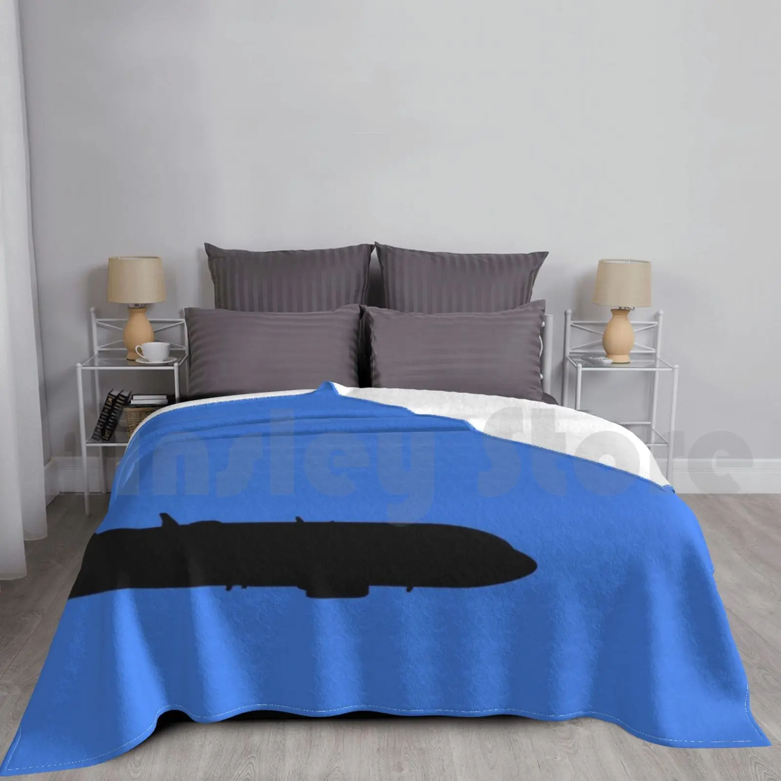 Boeing 737 Max-Jet Blanket Fashion Custom Boeing 737 Max Boeing 737 Max 737 Jet Airplane Pilot Aviation Flying Fly