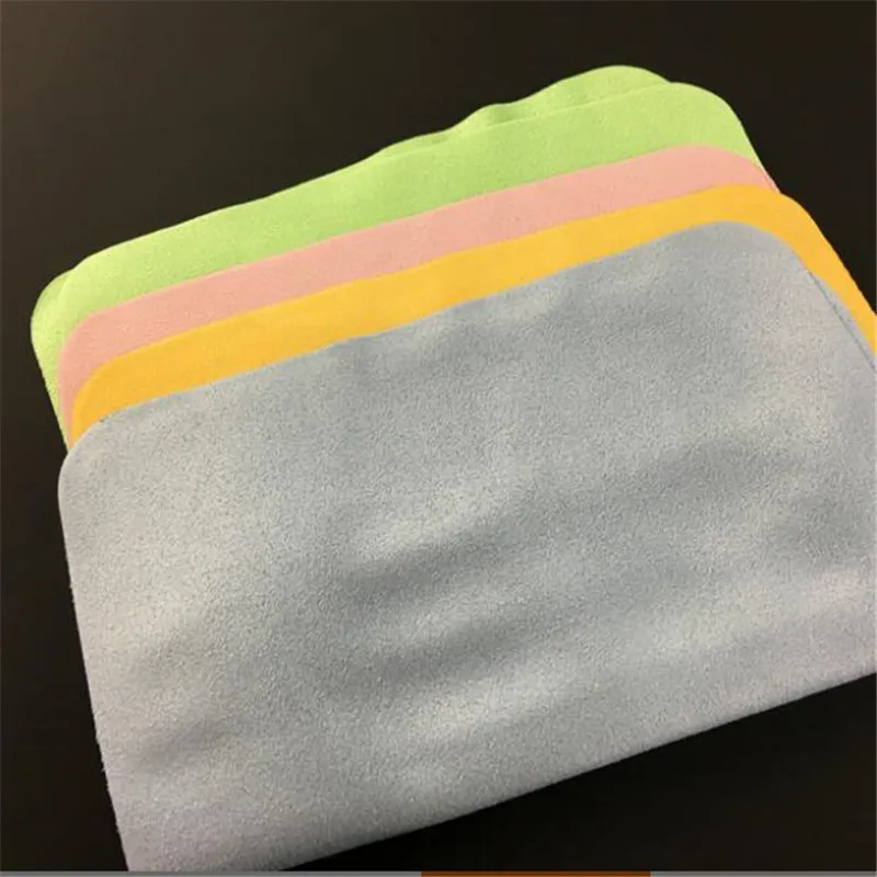 5pcs/lot Eyeglasses Chamois Sunglasses Cleaner Microfiber Glasses Cleaning Cloth For Lens Phone Screen Cleaning Clothes Wipes