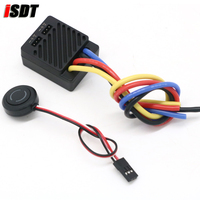 ISDT ESC70 Waterproof 70A 2~3S 70-120A ESC 5V~7.5V Adjustable BEC Phone Control 540/550/775 Brushed Motor For 1/8 1/10 Model