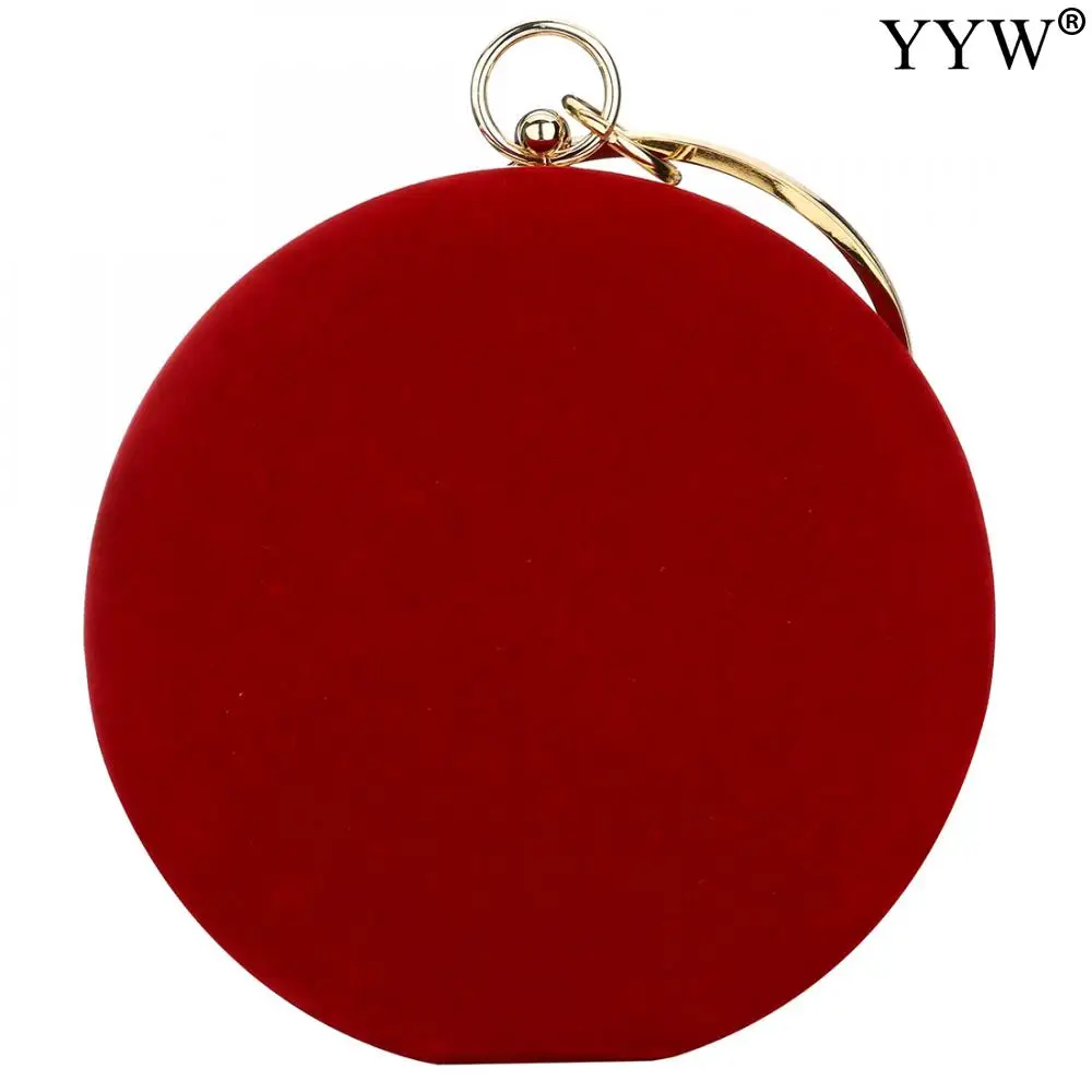 Floral Women Clutch Bag Evening Bag Rhinestone Design Exquisite Elegant Vintage For Ladies Girls Party Bag Round Purse Clutches