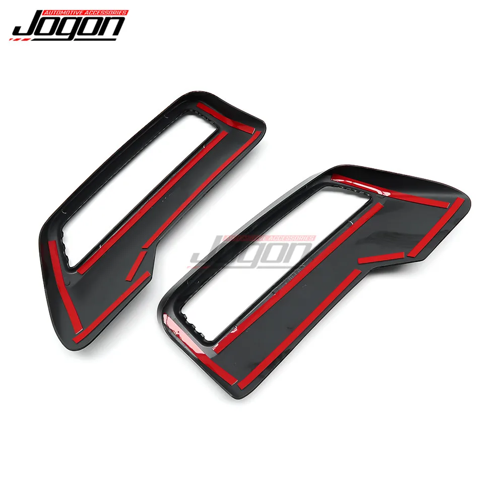 Rear Exhaust Muffler End Tip End Pipe Sticker Cover Accessories Decor Trim For Peugeot 3008 II 5008 T87 2017-2019