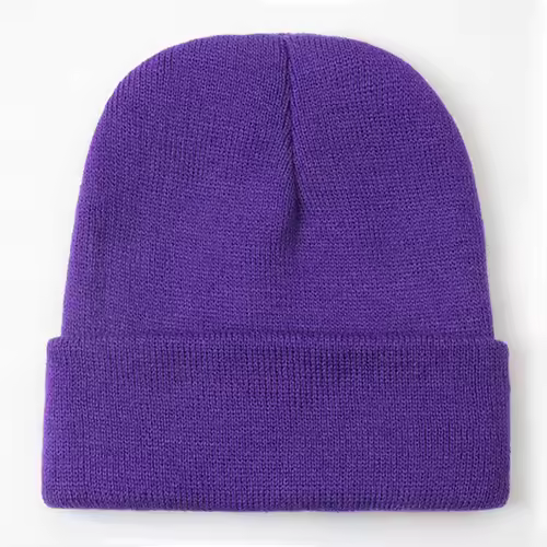 Solid Unisex Beanie Autumn Winter Wool Blends Soft Warm Knitted Cap Men Women SkullCap Hats Gorro Ski Caps 24 Colors Beanies - Image 27
