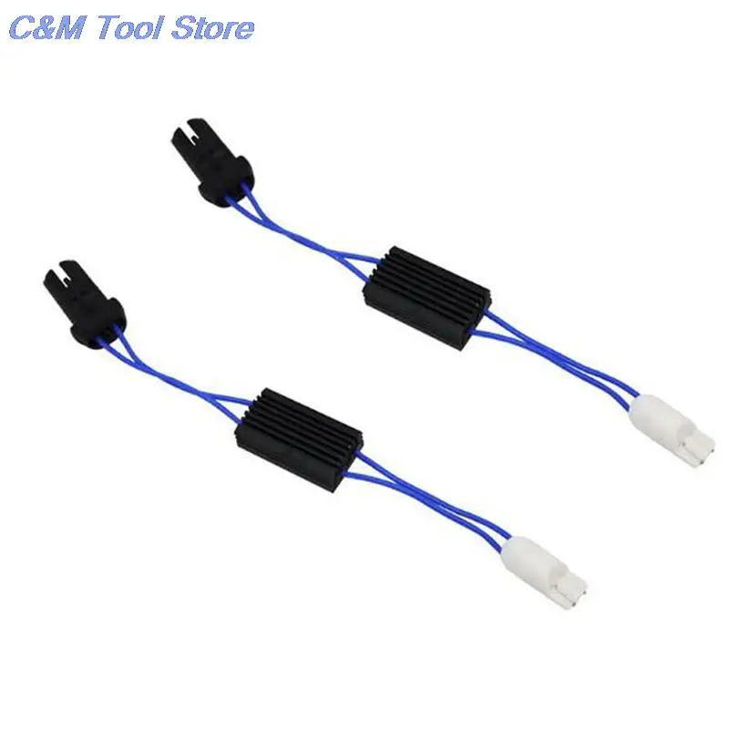 1pc T10 Canbus Cable 12V LED Warning Canceller Decoder 501 T 10 W5W 192 168 Car Lights NO Error Canbus OCB Load Resistor