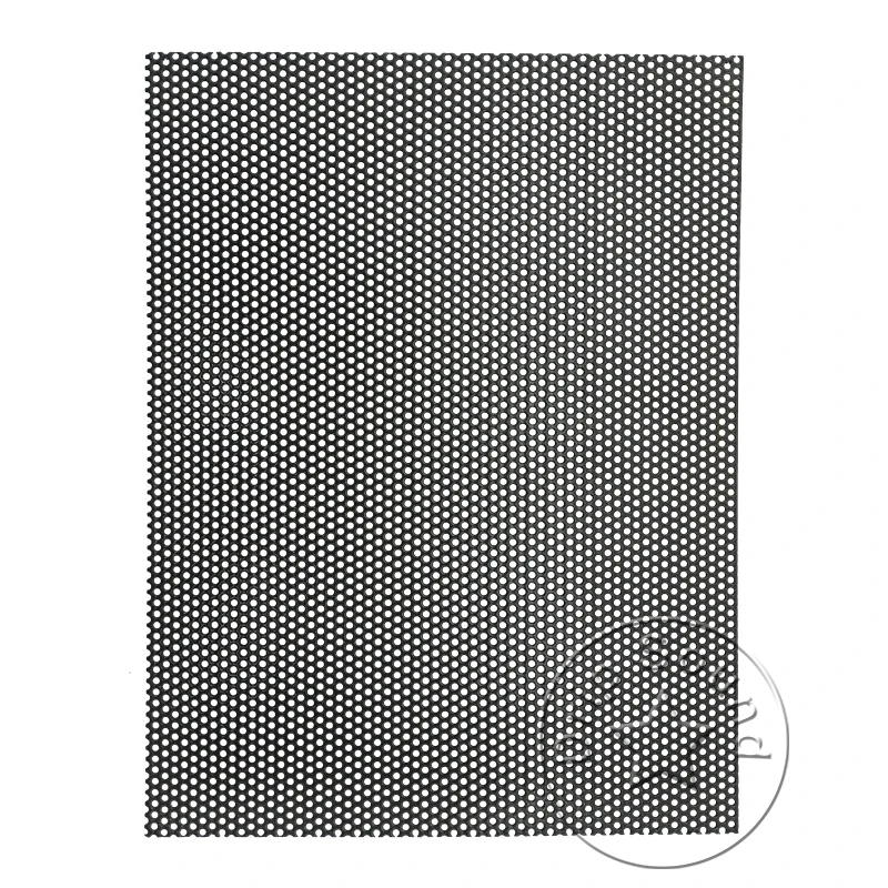 

210x160mm-4 210x170mmCar Audio Tweeter Speaker Conversion Net Cover Decorative Circle Square Metal Mesh Grille Protection #Black