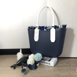 Gocce corte lunghe con manico rotondo in pelle in microfibra per accessori classici per borsa a secchiello per Mini Obag