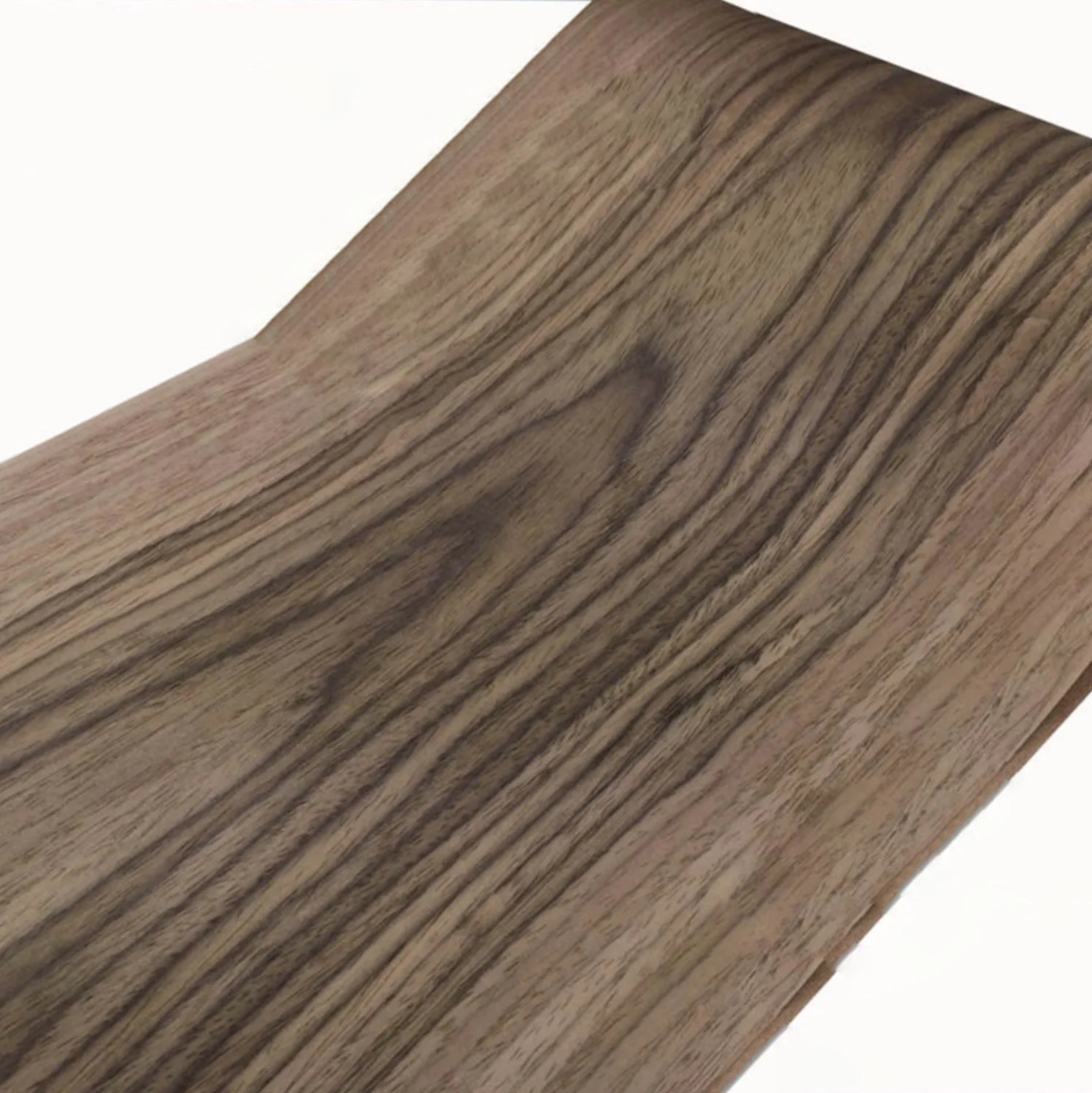 2pcs/Lot  L:2.5Meters/pcs Width:30CM  Thickness:0.25mm  Vintage American Style Black Walnut Veneer Sound Skin Wood Veneer