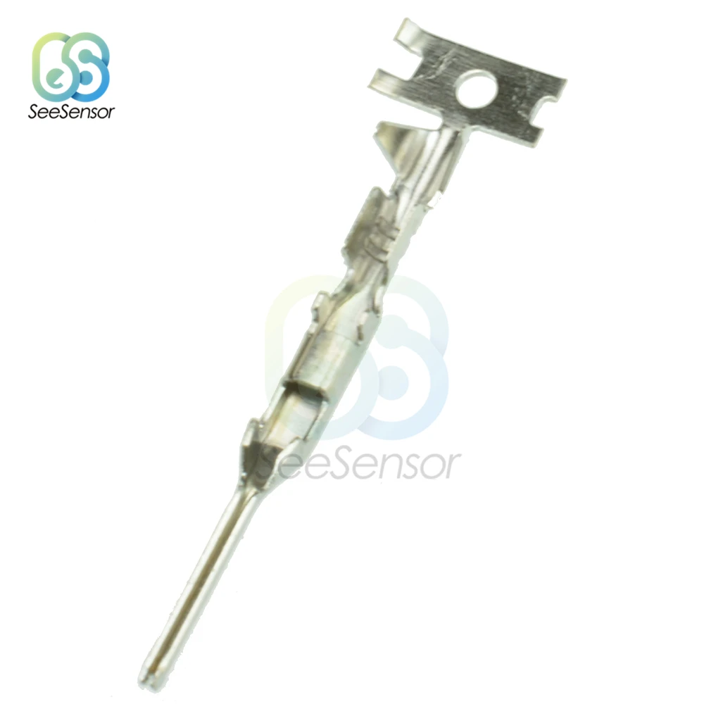100 pezzi maschio 100 pezzi passo femmina 2.54mm fila singola Dupont Reed Dupont ponticello cavo cavo Pin terminale connettore