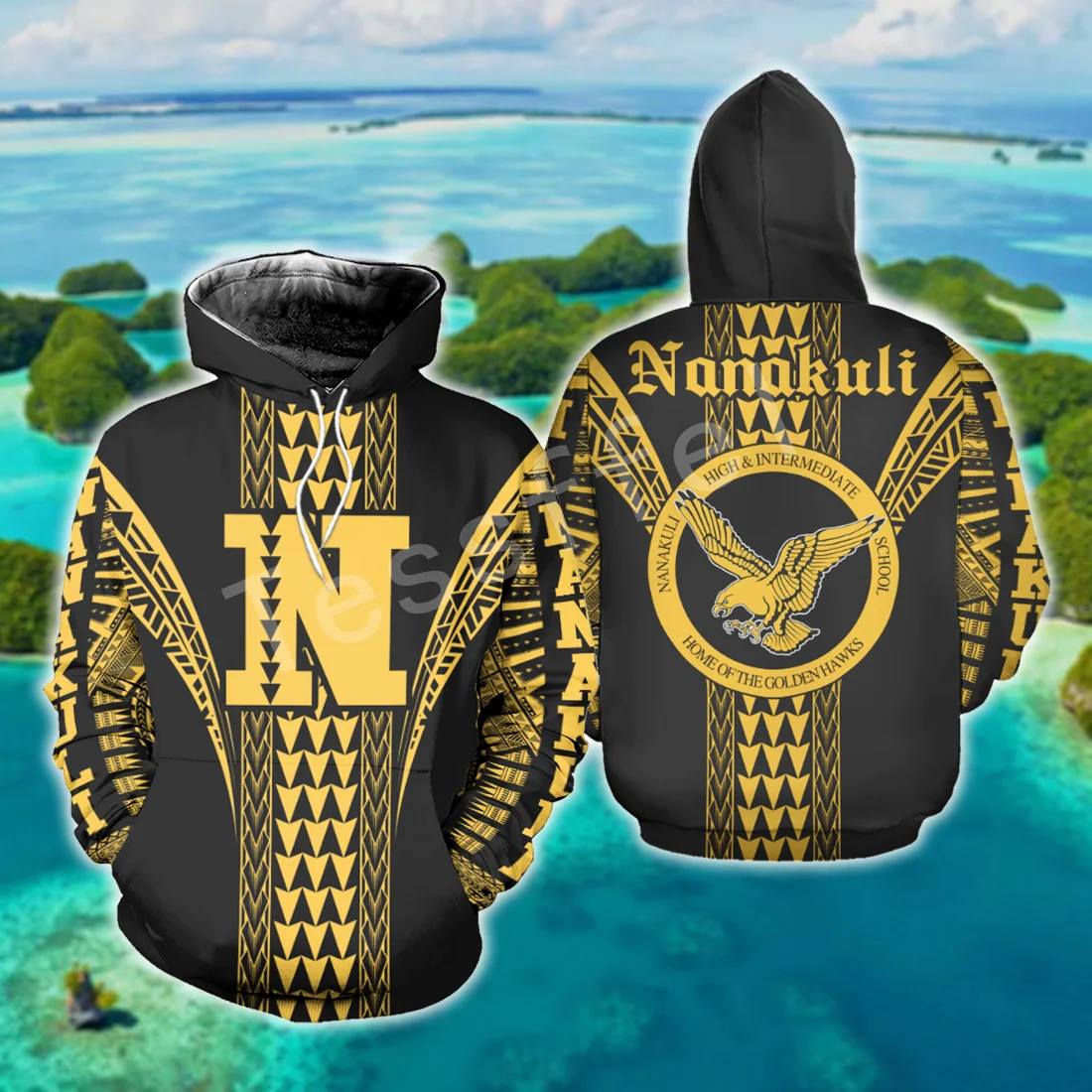 

Tessffel Nanakuli Hawaii Polynesian Culture 3D Print New Fashion Men Hooded Sweatshirt Zipper Hoodies Casual Unisex Pullover H05