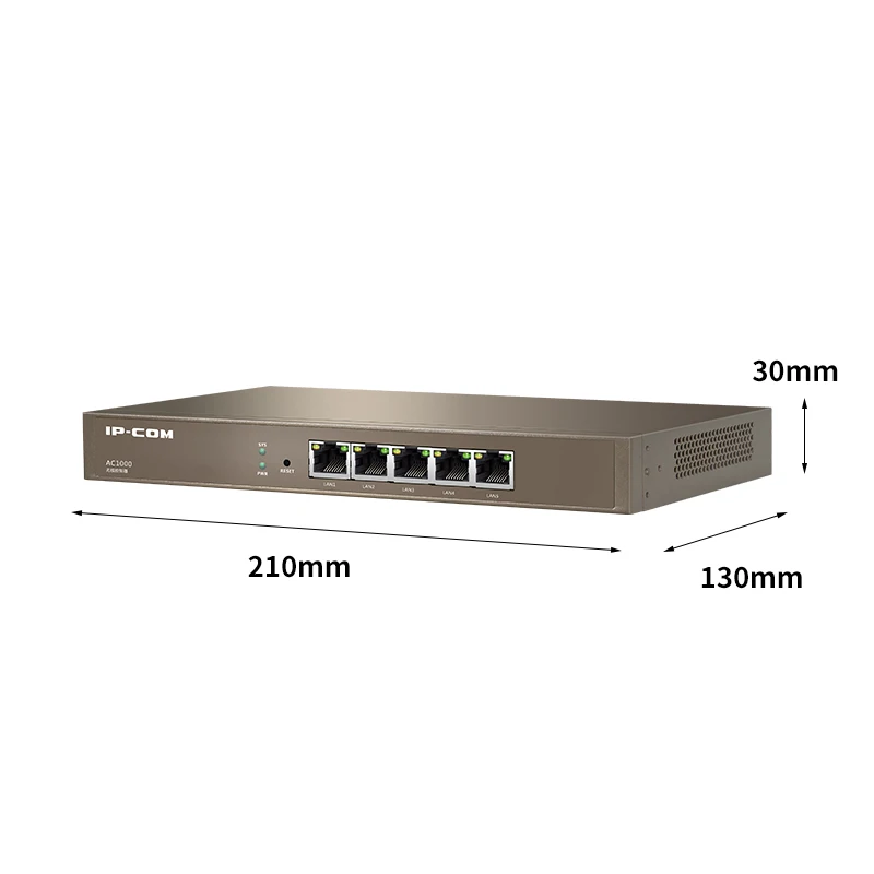 Imagem -02 - Ip-com Ac1000 ap Controller Gigabyte Rj45 Network Port Maximum 128 Aps Management Email e Software Alert