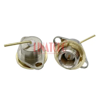 Walkie Talkie SMA ตัวผู้ปลั๊ก2หลุม PCB Mount RF Coaxial เสาอากาศ