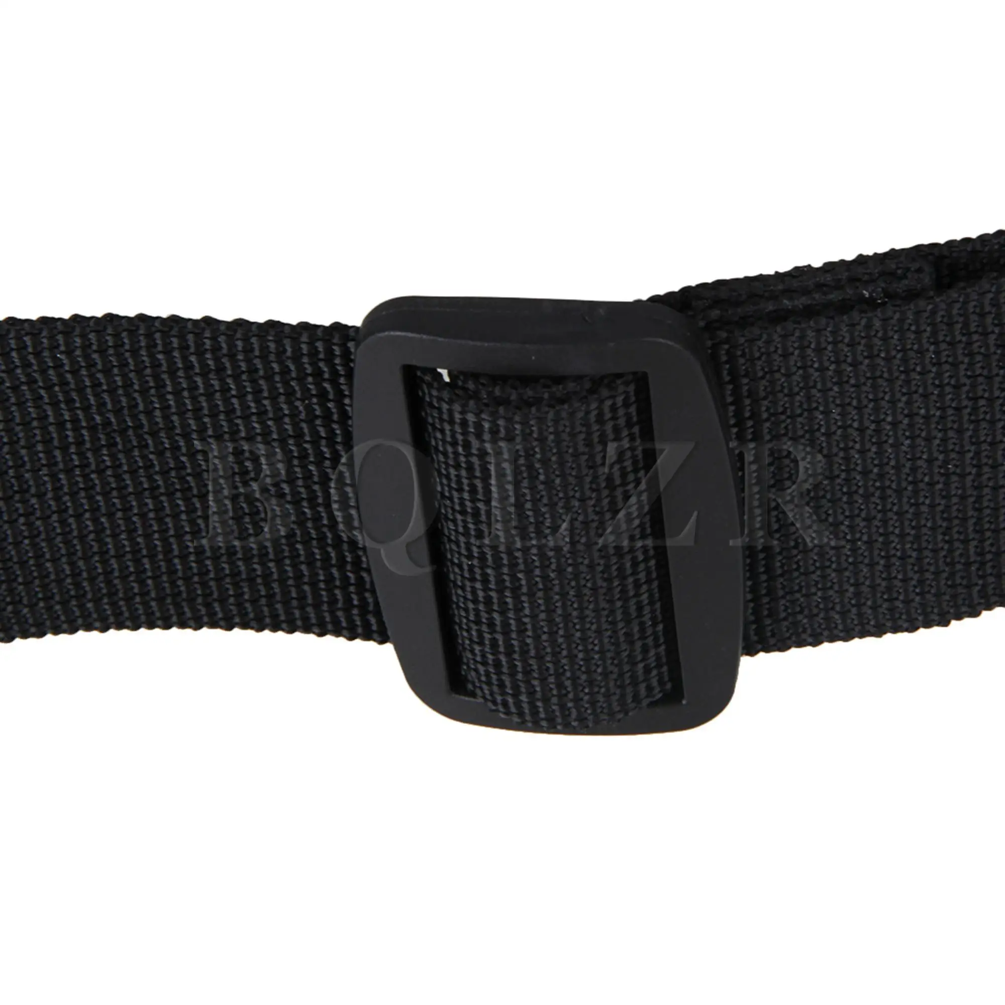 BQLZR 38mm Black Plastic Adjustable Computer Bag PP Laptop Shoulder Strap