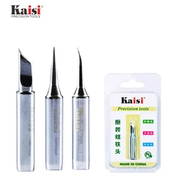 Kaisi Lead-Free Soldering Iron Tip 900M-T-K 900M-T-I Welding Sting Solder Iron Tips for BGA Rework Soldering Station Tools