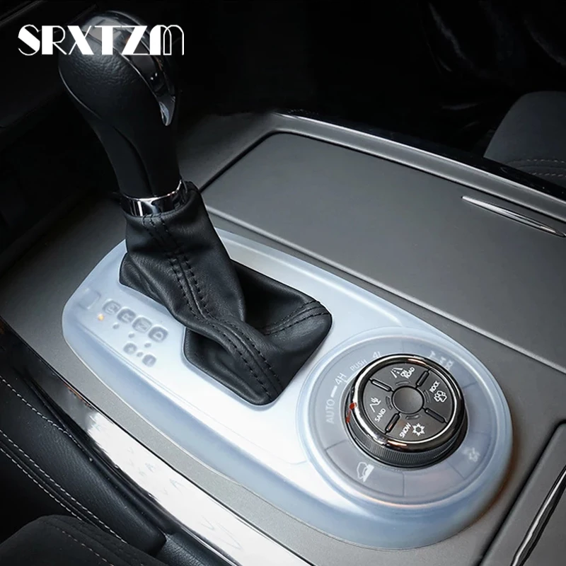 Accessories Infiniti Qx80 Soft Rubber Interior Dustproof Gear Box Cover For Nissan Patrol Y62 Armada 2016 -2019 Accessories