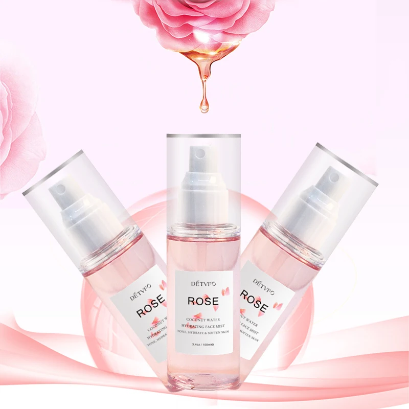 Professional Skin Care Fresh Facial Mist for Glowing Skin No Dyes or Alcohol Pure Bulk Rose Water