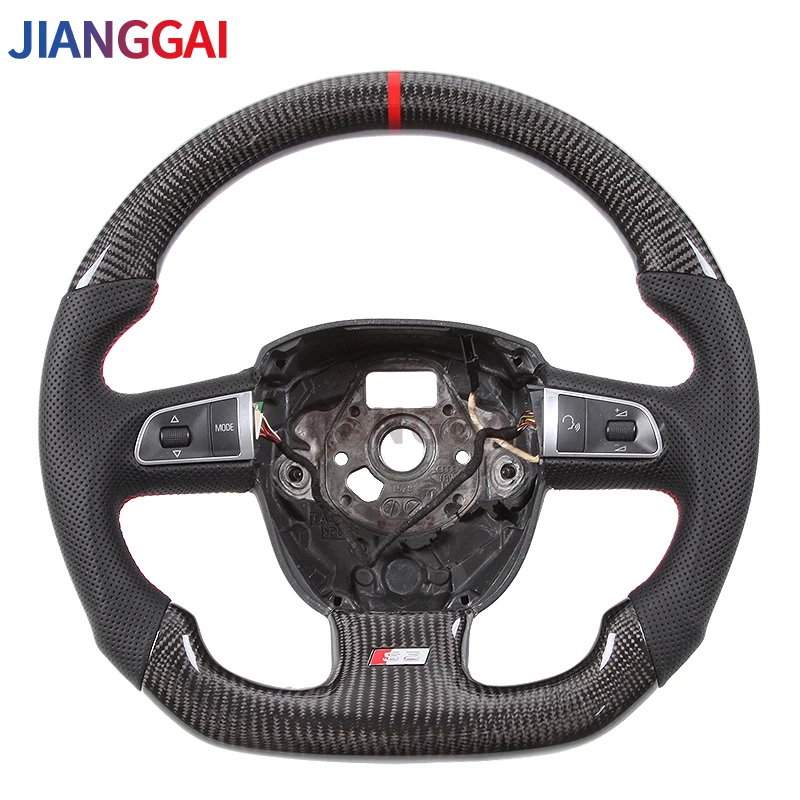 

100% Carbon Fiber Car Steering Wheel Suitable For Audi A5 S4 2012-2016 Model