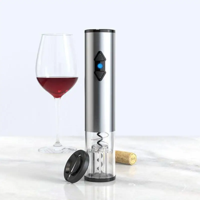 Automatic Bottle Opener for Red Wine Stainless Steel Electric Red Wine Openers  Kitchen Accessories Gadgets Bottle Opener