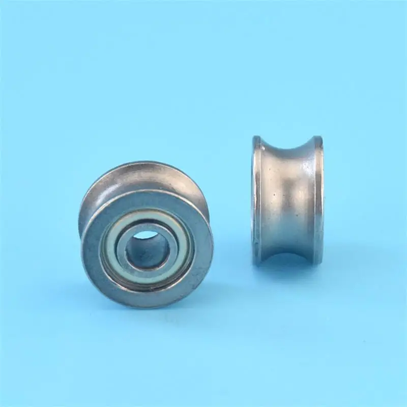 U-Rillenlager 4 * 13 * 7 mm 624ZZ 624 Lagerstahl-Führungsrad-Rollenriemenscheibe 4 x 13 x 7 mm – Detail 2
