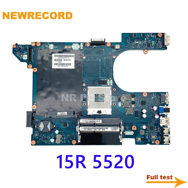 

For DELL Inspiron 15R 5520 NEWRECORD QCL00 LA-8241P CN-0N35X3 0N35X3 Laptop Motherboard PGA 989 HM76 DDR3 Full Test Main Board