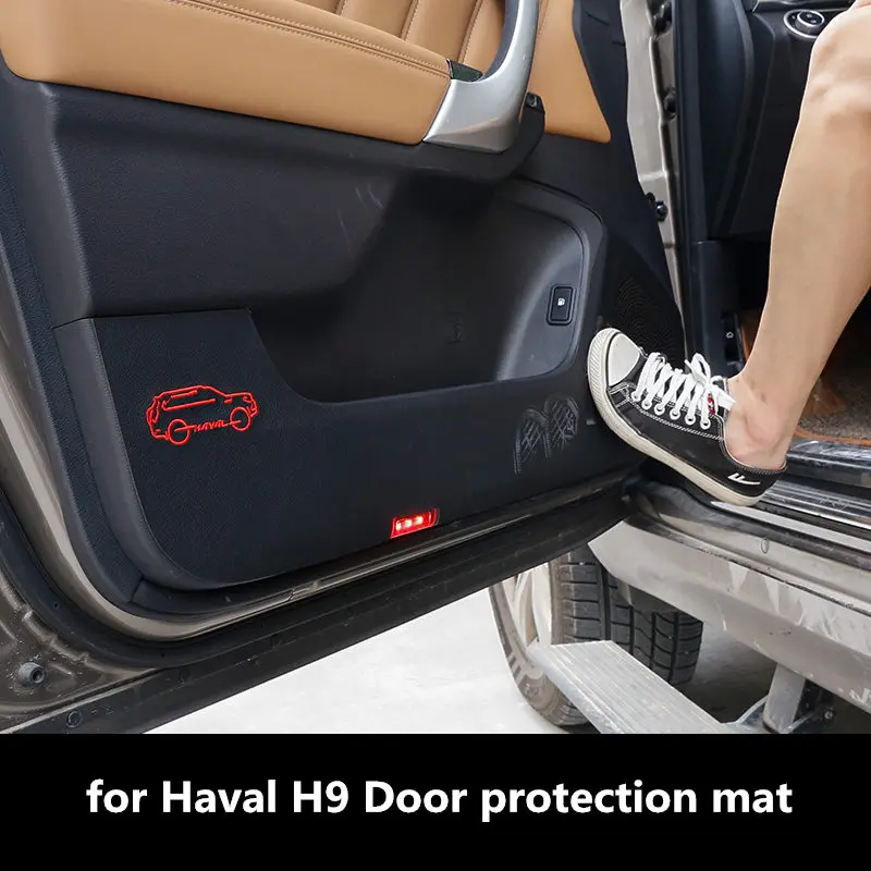 Per Haval H9 tappetino di protezione della porta Harvard H9 pad anti-calcio per porta Haval H9 modifica dell\'adesivo di protezione