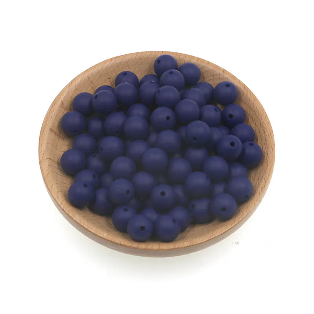 Kovict 9mm Round Silicone Beads 100/200/500/1000Pcs For Jewelry Making DIY Necklace Bracelet Earrings Etc Handmade Accessories image 3