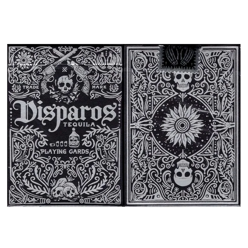 

Ellusionist Disparos Black Playing Cards Tequila Deck USPCC Agave Poker Magic Cards Magic Tricks Props for Magician