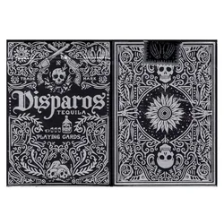 Disparos Elusionist Black Playing Cards, Tequila Deck, USPCC Agave Poker, Magic Cards, Magic Tricks Props for Magician