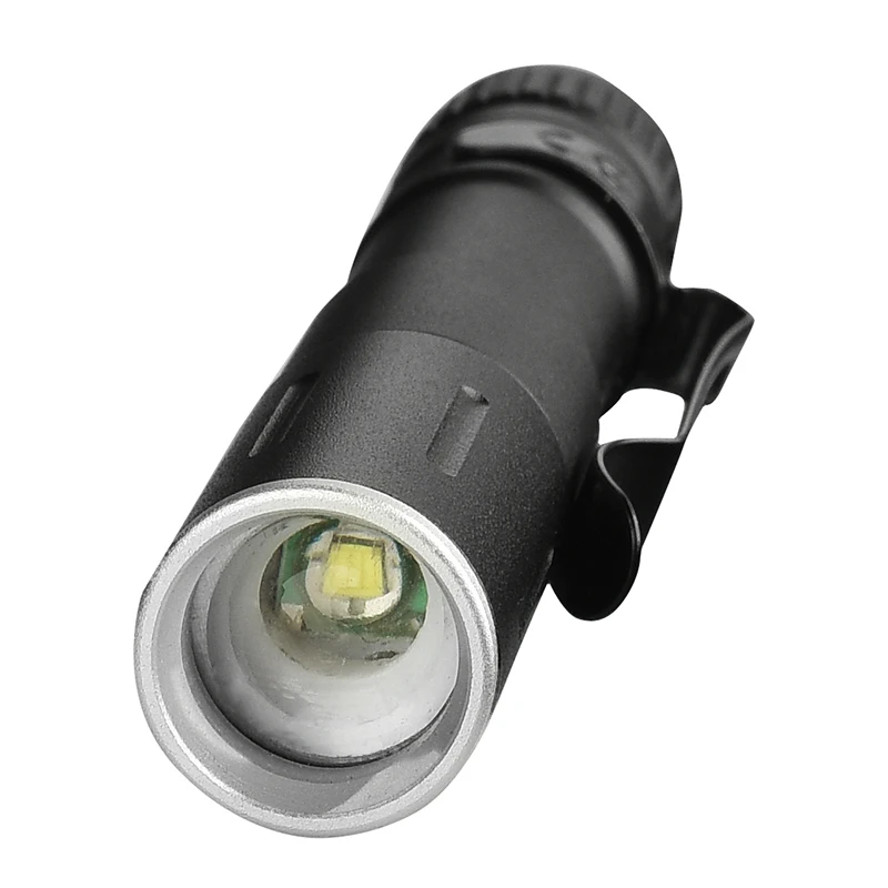 Mini LED Flashlight ZOOM 7W Q5 1000LM Waterproof Torch LED Zoomable Lanterna AAA Battery Led for Camping Emergency LED Bulbs