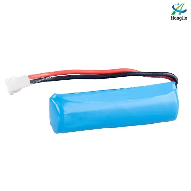 Factory sales 3.7V 650mah power lithium battery remote control aircraft model ship model battery h116 ship 14500 spot