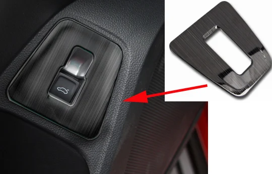 LHD CAR DOOR WINDOW SWITCH PANEL COVER TRIM SEAT MEMORY REMEMBER KNOB BUTTON for 2017-2024 VW TIGUAN mk2