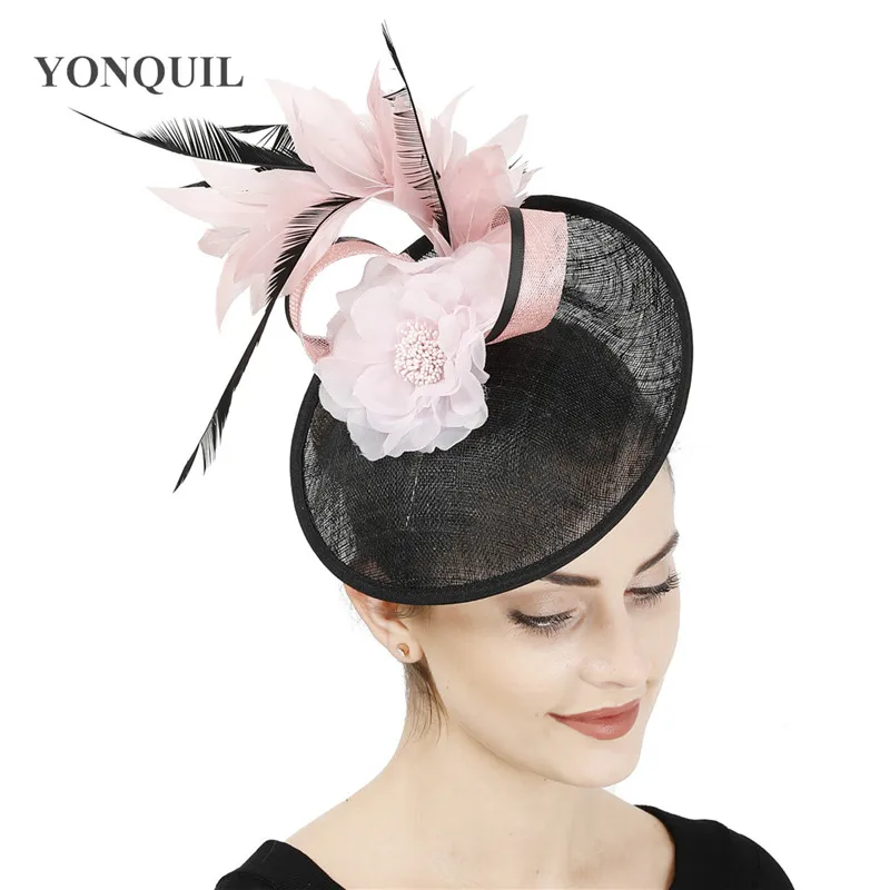 Áo Nữ DỰ TIỆC CƯỚI Nón Millinery Cô Dâu Chính Thức Kết Hôn Với Fascinator Tóc Hoa Phụ Kiện Thể Hiện Nhân Dịp Millinery Mũ Lưỡi Trai