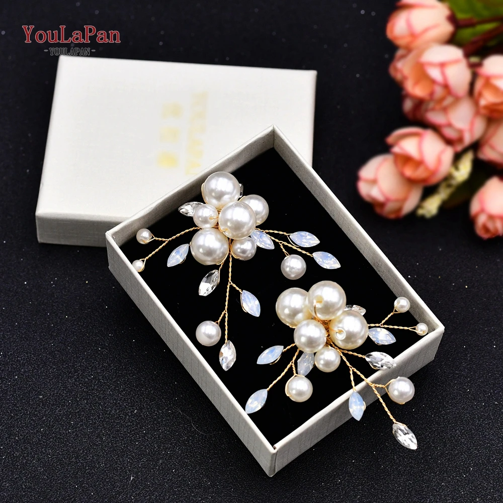 YouLaPan X24 Bridal Shoe Clip Wedding Shoes Buckle Clip-on Women Bride High Heel Clips Fashion Wedding Shoes Decoration