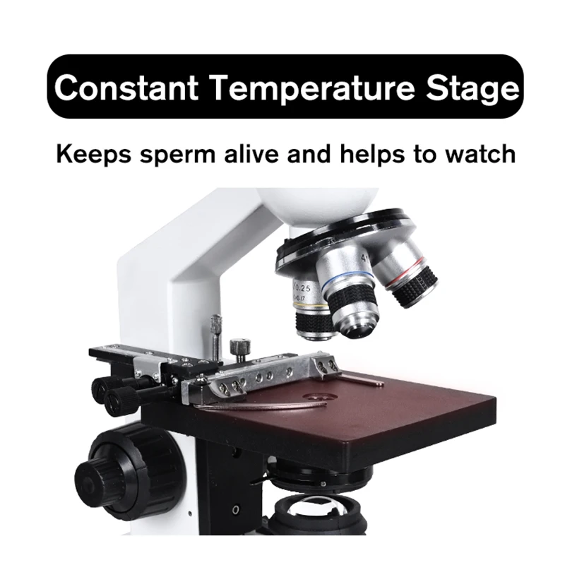 1500X-3000X, TV-type Binocular Professional Biological Microscope + USB 5MP Electronic Digital Lens + 7-inch LCD