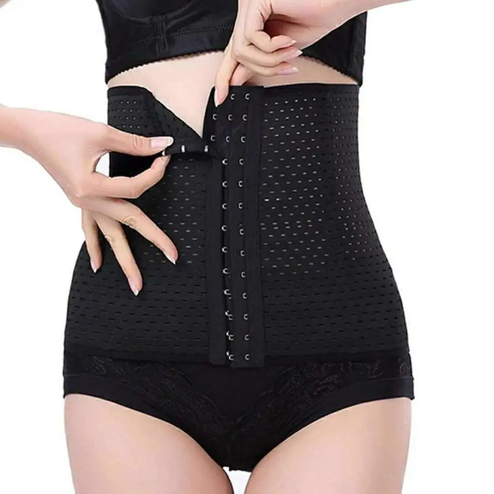 Postnatal Slimming Corset Waist Trainer Cincher Girdles Body Shaper For Women Postpartum Belly Band Underbust Tummy Control