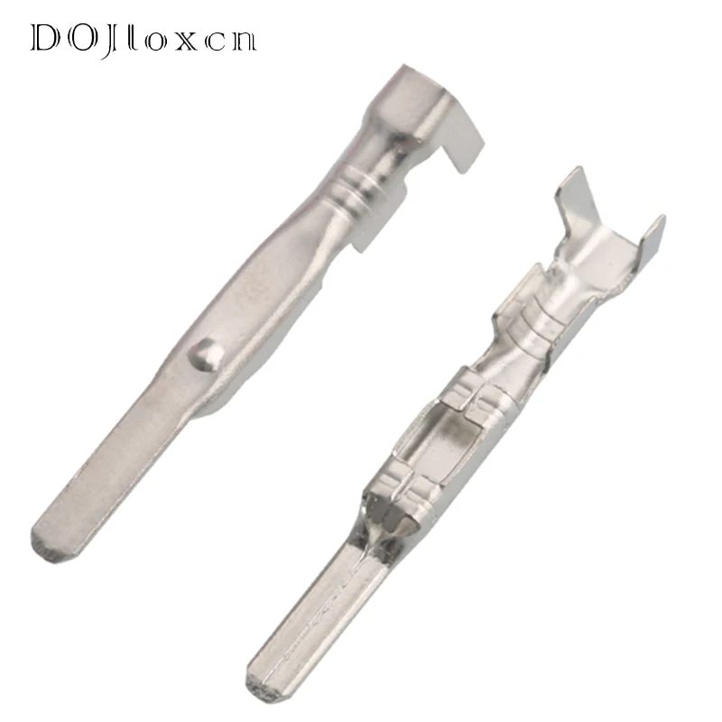 20/50/100/200/Pcs 2.3 MM Car Crimp Terminal Non-Insulated Automotive Electrical Connector Male Female Pins DJ621-2.3A DJ613-2.3A