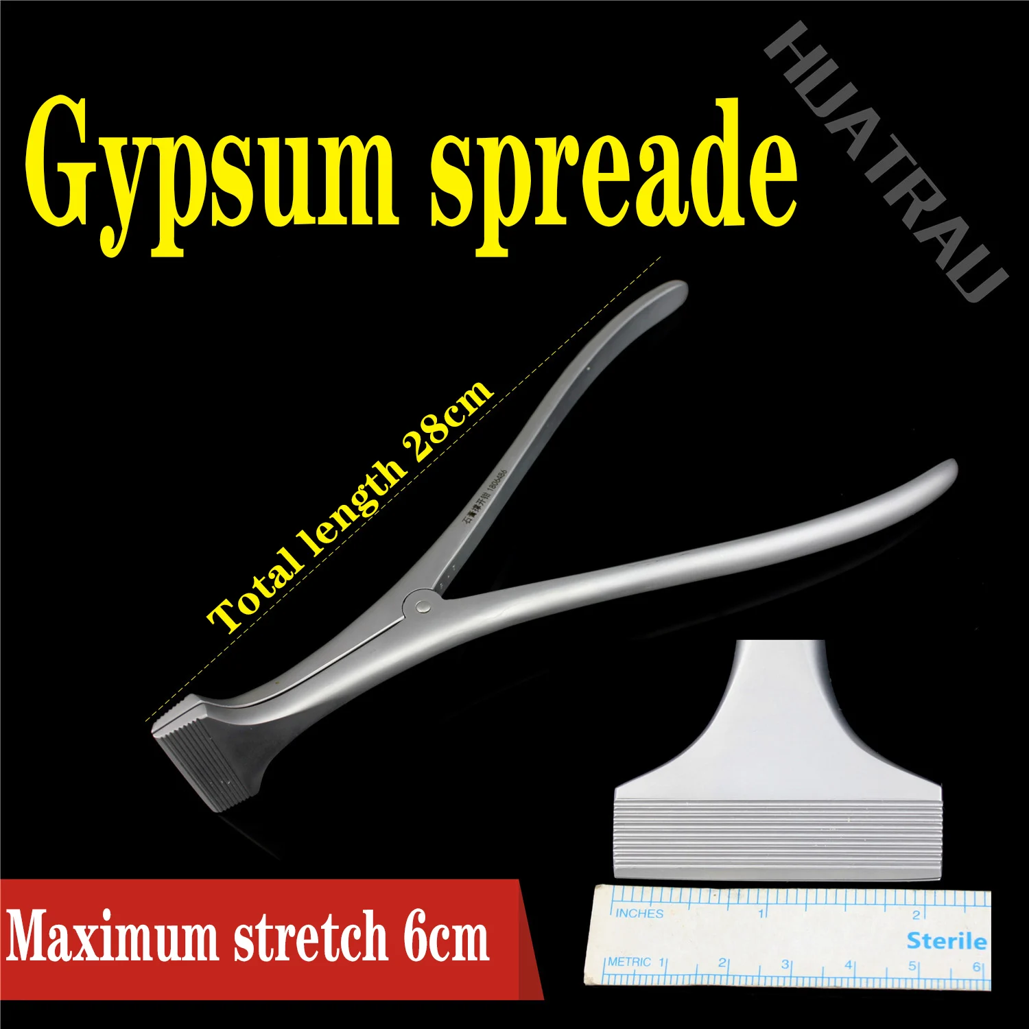 Orthopaedic instruments surgical medical gypsum spreader forceps