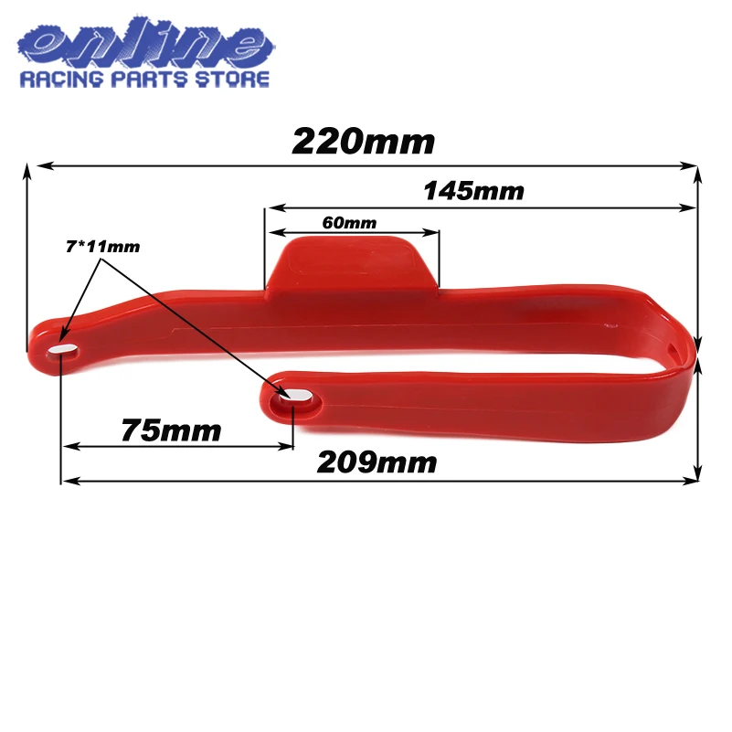 Motorcycle Plastic Chain Slider Guider For kayo bse mojo ssr 110cc 125cc 140cc 150cc 160cc Pit dirt Bike Motocross Spare Parts