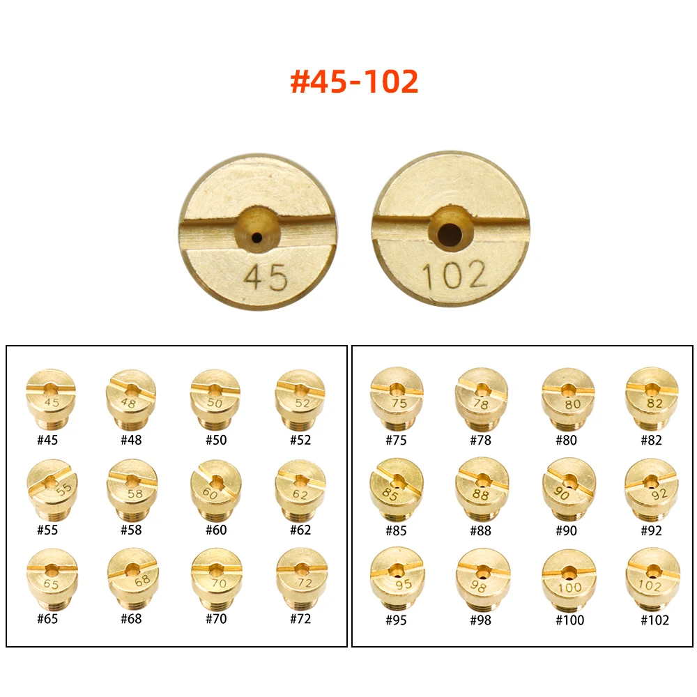 ZSDTRP-Idle Main Jet Carburador Jatos para Dellorto, Carb Injector principal, Dellort 1486, Piloto ocioso