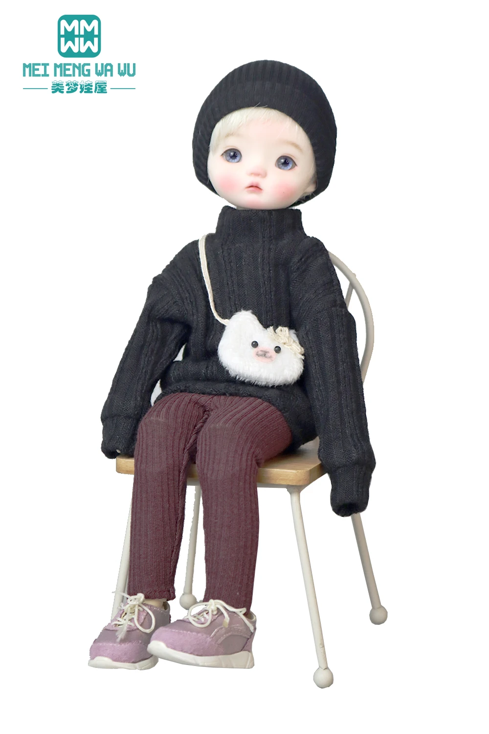 BJD Dolls Accessories Clothes for Doll Fits 27cm-30cm 1/6 MYOU YOSD Doll Fashion Knitted Tights
