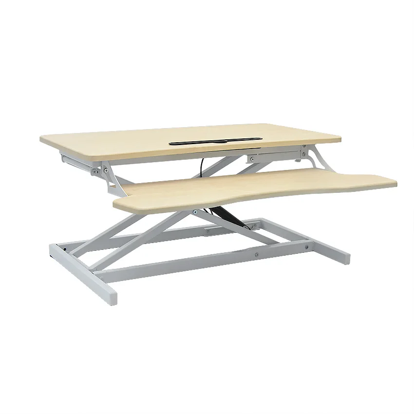 ZH-2 Adjustable Height Sit Stand Table Foldable Laptop Computer Table Lifting Computer Table For The Sedentary Strong Bearing