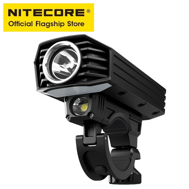 NITECORE BR35 senter sepeda isi ulang, lampu depan 1800 Lumen lampu sorot jarak ganda bersepeda Trail Jalan berkendara, baterai