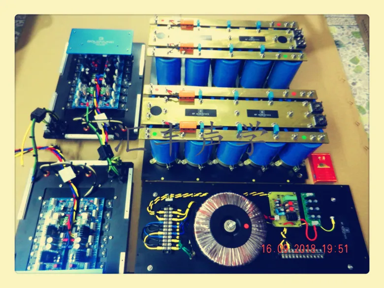 2 uds se consulte Gaowen post-nivel T1000 totalmente equilibrado HIFI postamplificador de nivel de fiebre 560W * 2 8Ω \ 1120W * 2 4Ω
