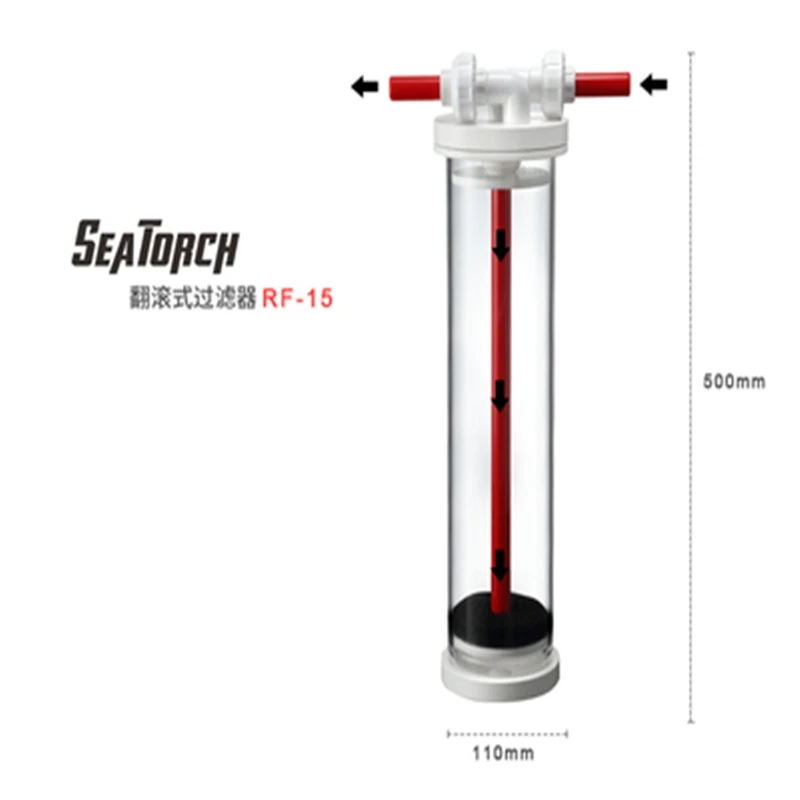 AqUariUm Seatorch bean machine tumbling filter sea cylinder Roll Filter RF-15 RF-25 RF-30