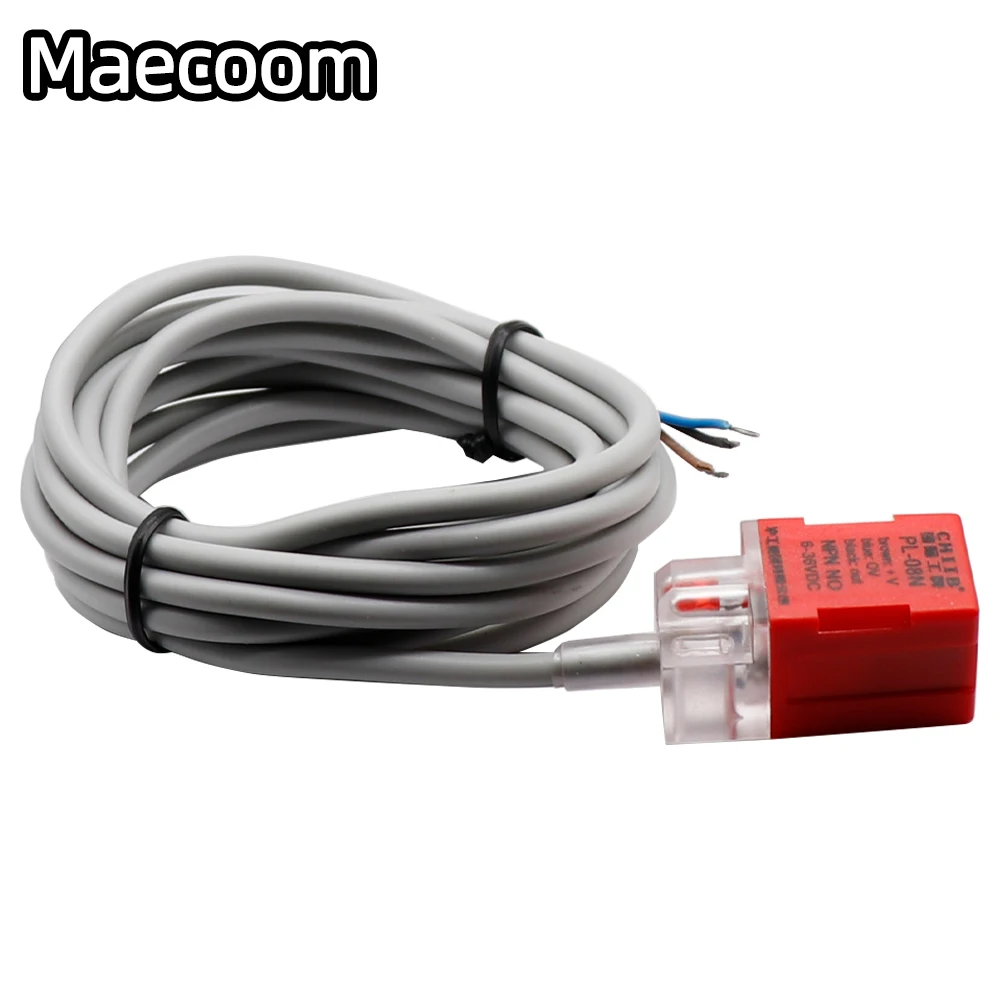 Voron 2.4 3d Printer PL-08N 8mm Sensing DC NPN NC Cube Shell Inductive Screen Shield Type Proximity Switch LP08 Sensor