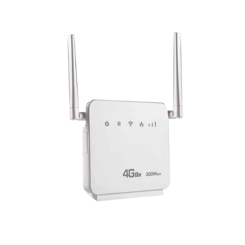 Unlocked 300Mbps Wifi Routers 4G LTE CPE Mobile Router with LAN Port Support SIM card and Europe/Asia/Middle East/Africa