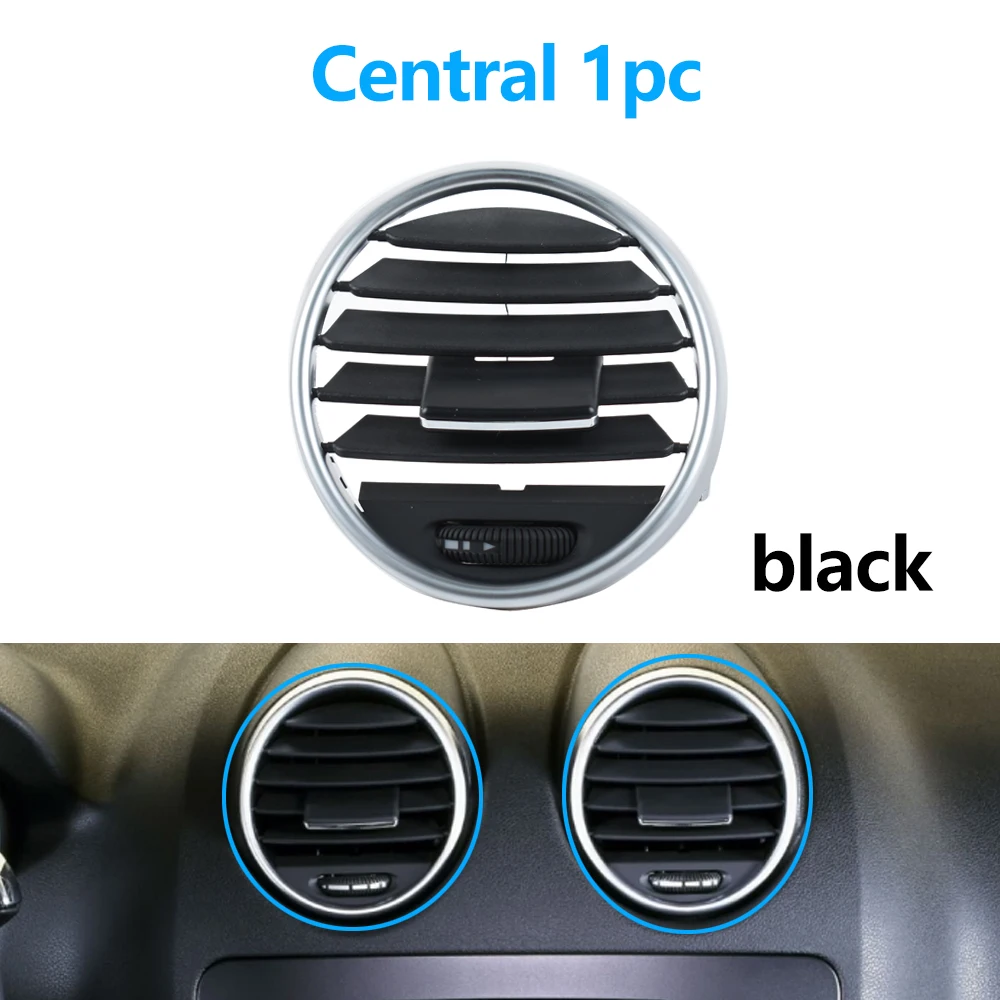 Dashboard Central Left Right AC Air Vent Grille Outlet Panel For Mercedes Benz W164 M 164 ML GL Class 300 350 400 450 2005-2012