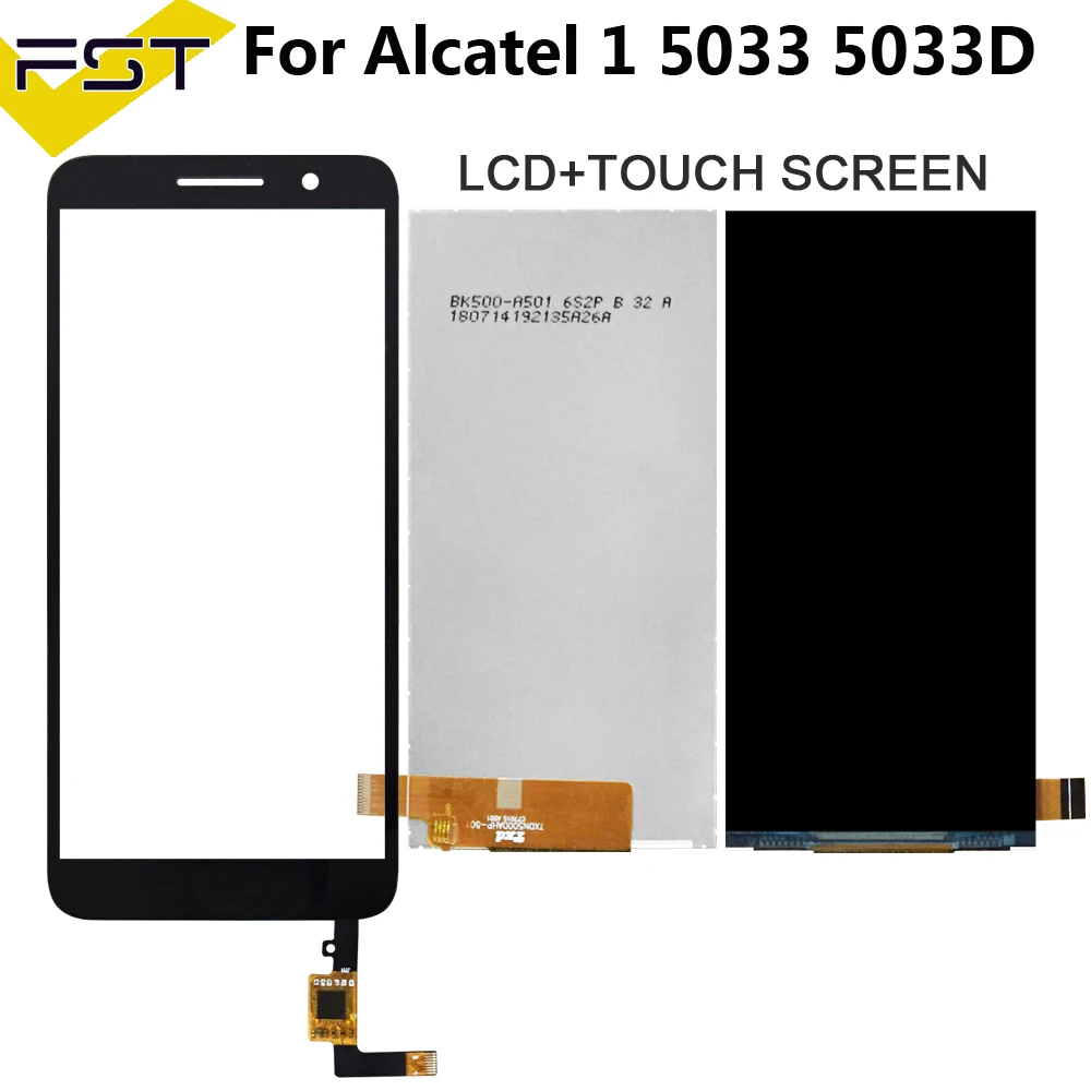 For Alcatel 1 5033 5033A 5033J 5033X 5033D 5033T Monitor LCD Display+Touch Screen Digitizer For Telstra Essential Plus 2018