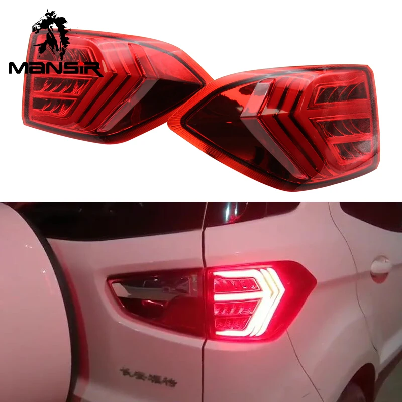 

Car LED Tail Light For Ford Ecosport 2013 2014 2015 2016 2017 2018 2019 Rear Light Brake Reverse Lamp Turnning Taillight