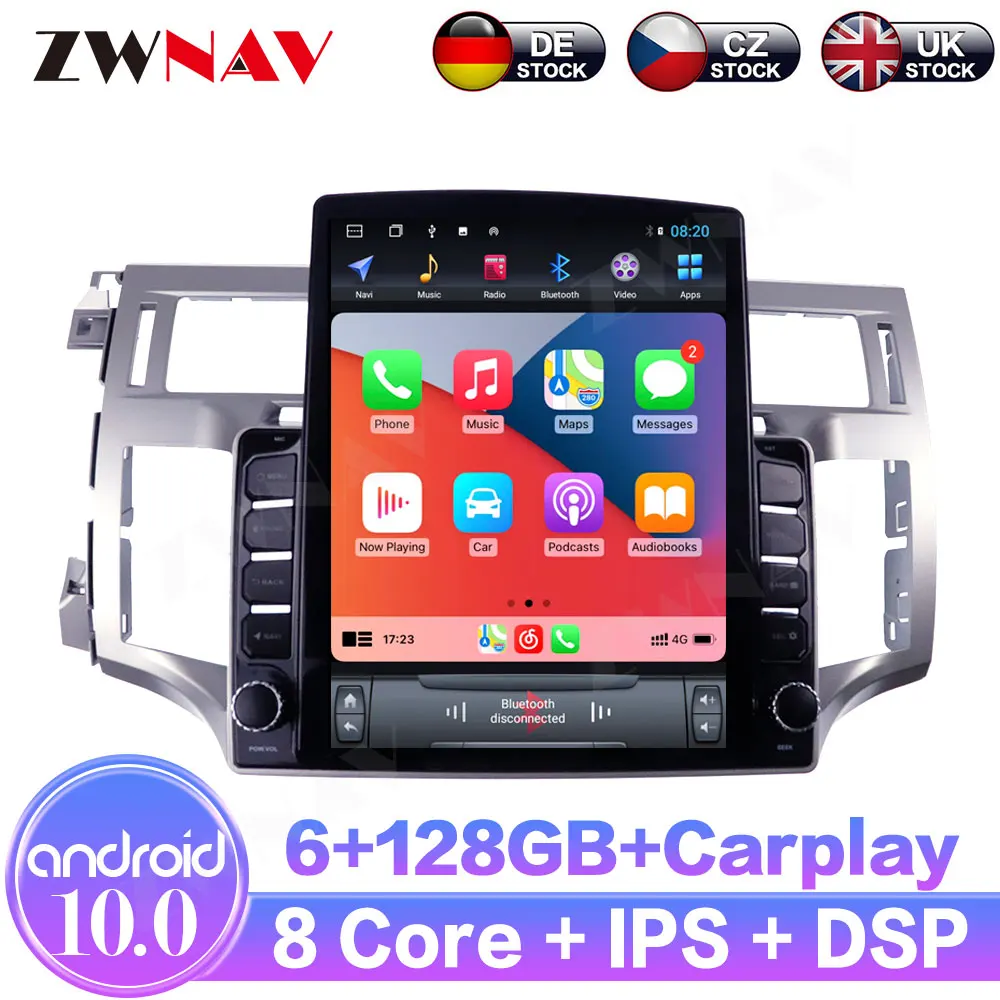 For Toyota Avalon 2006 - 2012 6+128GB Android10 IPS Touch Screen Receiver Car Multimedia Radio Player GPS Navigation DSP Carplay