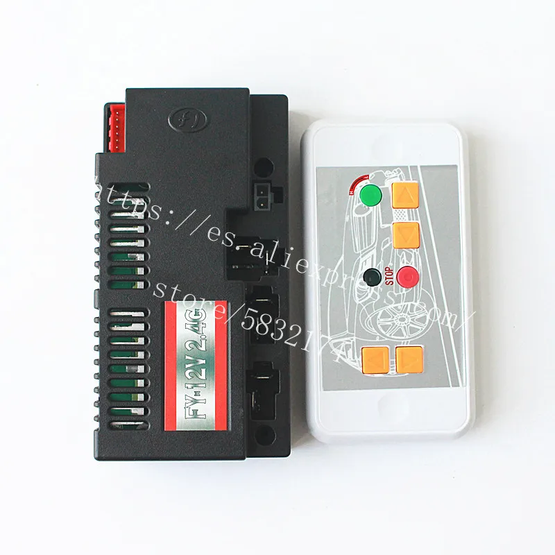 Children's electric car 40A 60A high power controller suitable for 570 high power motor receiver motherboard cable accessories