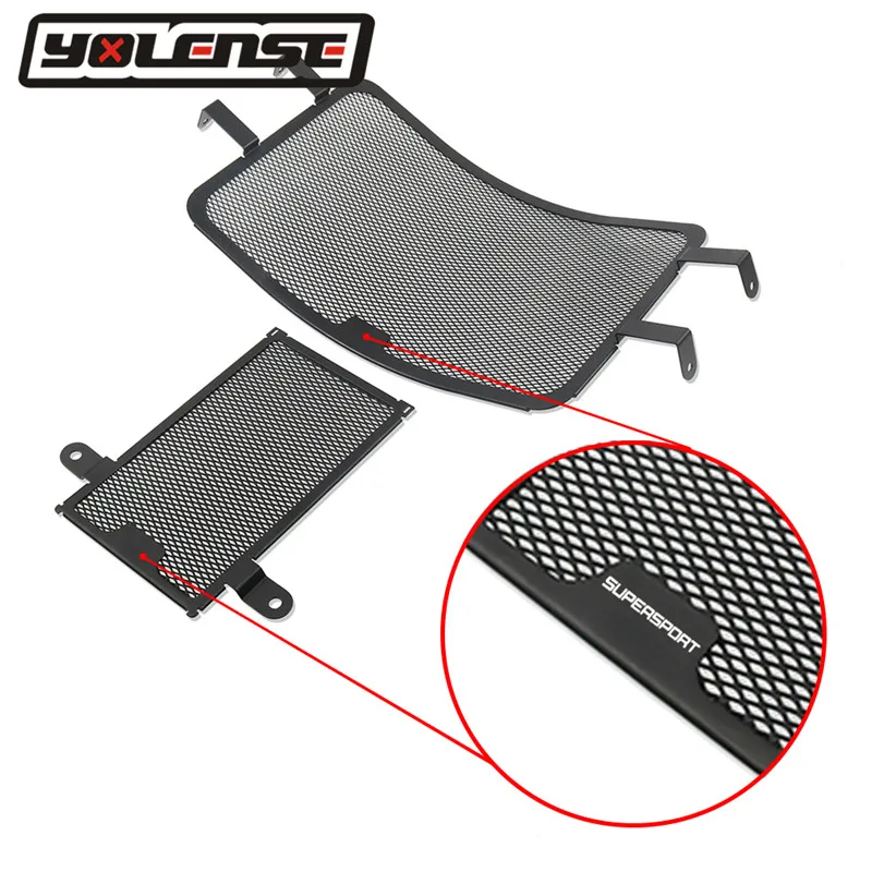 

NEW For DUCATI SUPERSPORT 939 2017-2020 Motorcycle Radiator Grille Guard Protector Cover Moto bike